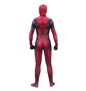Filmo Deadpool 2 Wade Winston Wilson Suaugusiųjų Lycra Spandex Cosplay Kostiumų Zentai Bodysuit Kostiumas Jumpsuits Individualų Priedai