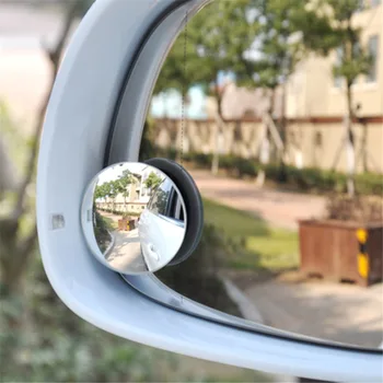 2vnt/Komplektas Automobilio Stilius aklojoje Veidrodžių Auto Galinio vaizdo Veidrodėlis Saugos 360 Laipsnių Reguliuojamas Plataus Kampo Vaizdas Blind Spot Veidrodis