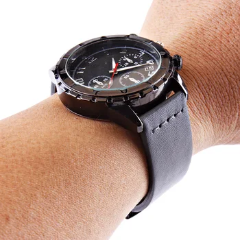 Smart Juostos Amazfit 22mm 20mm 24mm Žiūrėti Dirželis natūralios Odos Diržas Watchband Laikrodžiai Apyrankę, Huawei Žiūrėti GT Apyrankė