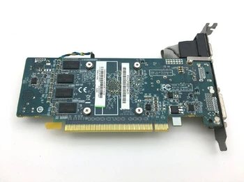 Originalus AMD HD6570 1GB DDR3 mažas važiuoklės grafikos plokštė visiškai-aukštis bezel pusė aukščio pertvara Geriau nei GT440 630 1pcs