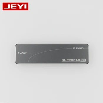 JEYI Superautomobilį m.2 NVME aliuminio TYPEC3.1 mobiliojo SSD lauke optibay SSD atveju TYPE C3.1 JMS583 m2 USB3.1 M. 2 PCIE SSD U. 2 PCI-E, SATA