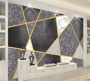 Beibehang Užsakymą tapetai 3d freskos modernus minimalistinio mozaikos geometrinis marmuro kambarį fono sienos popieriaus papel de parede
