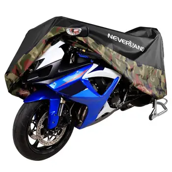 Universals Lietaus Vandens Įrodymas Lauko Dulkių, Saulės UV Protector Motociklas Motociklas Paspirtukas Dirt Bike Padengti Kailis Camoufalge D35