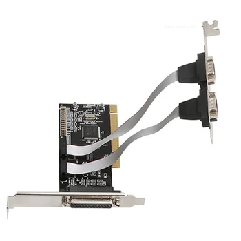 Pci-e išplėtimo plokštę Spausdintuvo lygiagrečiai port LPT riser card PCI Express RS232 Nuoseklusis Prievadas verslo klasės pcie išorės Skaičiuoklė