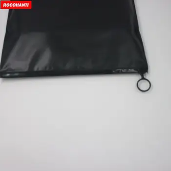 100X Užsakymą Matinis Juodas Plastikinis Ziplock Maišą Matinės PVC Zip-Lock Dovanų Pakavimo Maišeliai Uždaroma T-marškinėliai , Drabužiai