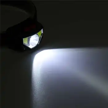 2VNT 800LM 8Modes Judesio Jutiklis Dviračių Žibintai Ryškiai USB Įkraunamas LED Žibintuvėlis priekinis žibintas Fakelas Žibintų Avarinė Lempa