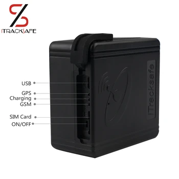 ITracksafe Vandeniui 2G 3G 4G lte automobilių locator nešiojamų magnetas ilgas baterijos GPS Tracker, auto su klausymas sekimo prietaisas
