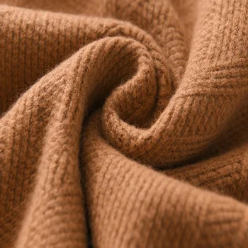 Rudenį ir žiemą naujas megztinis vyrams sutirštės prarasti tvirtą megztinis (puloveris) verslo laisvalaikio didelio dydžio mezgimo apykaklė vyrai