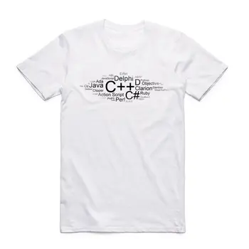 Azijos Dydis Vyrų Ir Moterų Spausdinti aš Esu Programuotojas Geek, Juokingi Marškinėliai, O-Kaklo trumpomis Rankovėmis Vasaros Laisvalaikio T-shirt HCP939