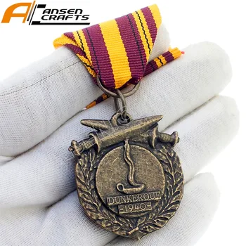 WW2 Diunkerko prancūzijos Karinės Medalis