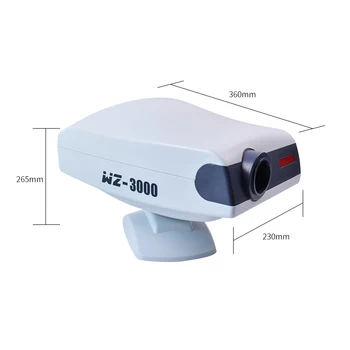 Profesinės oftalmologijos įranga vizija lcd auto diagramos projektorius WZ-3000 Su ilgalaikiu Paslaugos