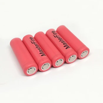 MasterFire 4PCS/DAUG Naujų Originalaus SANYO UR14500P 14500 / AA), 3,7 V 840mAh Ličio Rechargeble Baterija Baterijos