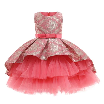 Kalėdų Mergaičių Suknelė Rudenį Akių Atsitiktinis Reljefiniai Princesė Suknelės Fantazijos Festivalis Elegantiškas Kostiumas Šalis 1-8 Metų Vaikai Suknelės