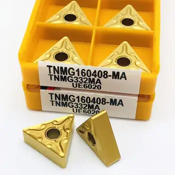 10VNT tekinimo įrankis TNMG160408 MA UE6020 išorės tekinimo įrankis karbido įterpti TNMG 160408 tekinimo įterpti dalys TNMG frezavimo cutter