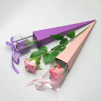 Valentino Dienos Dovanų Dėžutėje Viena rožė gėlių lange atostogų užsakymą dovanų dėžutėje gėlės paketo atveju namų vestuves dekoro pack
