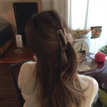 Naujas Acto Rūgšties Medžiagos Korėjos Retro Šarvai Plaukų Papuošalai Mergaitėms Sugauti Įrašą Didelės Paprasta Temperamentas Plaukų Sugauti