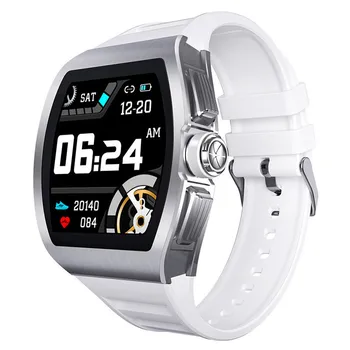 1.4 colių Kvadratinių Retro Touch Smart Watch Širdies ritmo Testeris Miego Stebėti IP68 Vandeniui Smartwatch 