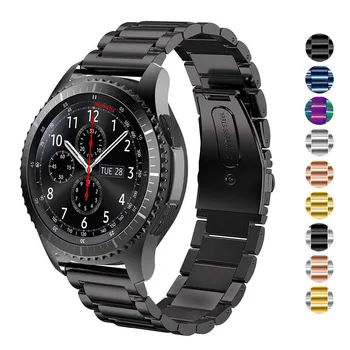 Aukštos Kokybės Nerūdijančio Plieno Dirželis Samsung Galaxy Žiūrėti Aktyvios 2 /S2/S3 /Sporto S4 Smart Žiūrėti watchband