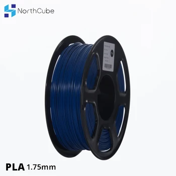 3D spausdintuvas PLA Gijų 1.75 mm, 3D Spausdintuvai, 1kg(2.2 lbs) +/- 0.02 mm, Tamsus, Mėlyna spalva