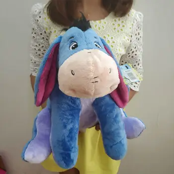 35 cm mielas mėlynos ir Eeyore pliušiniai žaislai pilka Mažai donkey mergaičių, kūdikių Pliušinis Lėlės, Žaislai berniukams, Vaikų Gimtadienio Dovana