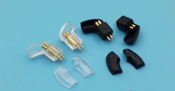JH13 JH16 IEM serijos Lenktas plug pin 0.78 mm aukso padengtą ausinių laidą atnaujinti pin