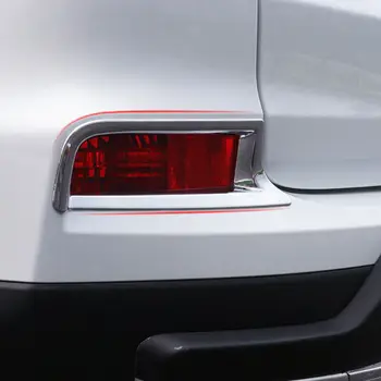 Honda CRV CR-V 2016 Automobilio Galiniai Rūko žibintai Žibintas Bamperis Lipdukas Padengti ABS Chrome 