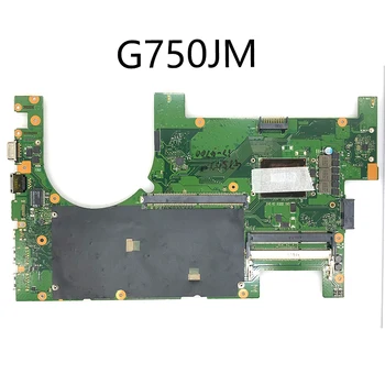 Siųsti valdybos +2D Nešiojamojo kompiuterio motininė plokštė, skirta ASUS G750JM G750JW G750JH G750JX G750J G750 Bandymo originalus mainboard i7-4710HQ I7-4700HQ