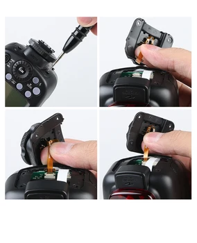 Godox TT685 blykstės ir fotoaparato kontaktinės jungties Montavimas Pėdų Nustatyti Godox TT685C TT685N TT685S TT685F TT685O Series Speedlite 