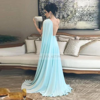 Paprasta Vieno Peties Klostes Šifono Vien Atgal Ilgai Bridesmaid Dresses-line Populiarus Tarnaitė Garbės Chalatai Vestuvės Dress