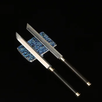 VG10 plieno ašmenys tuščias chef peilis priėmimo medžiaga lupimo, skutimo peilis tuščias