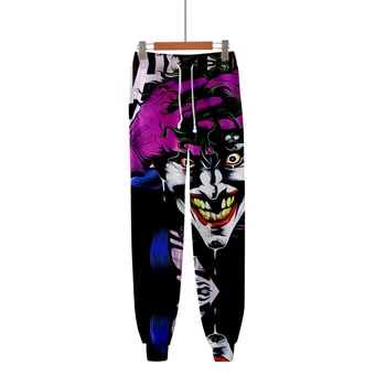 RICORIT Haha Joker 3D Atspausdintas Sweatpants moters Ir Vyro Kostiumas Kelnės Mados Atsitiktinis Jogger Kelnės Šiltos Kelnės Slim Vyrų, Moterų Kelnės