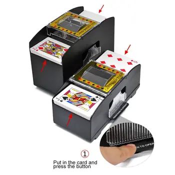 Stalo Žaidimas Kortų Elektros Automatinė Pokerio Maišyklė Shuffling Mašina