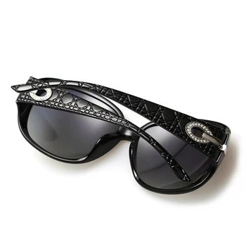 Viodream dizaineris geriausios kokybės polaroid akiniai moterų kanalo populiarus mados akiniai nuo saulės akiniai su UV 400 oculos de sol feminino