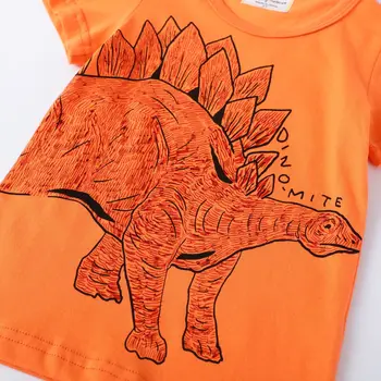 Vasaros 2020 Naujų Vaikinų Ir Vaikų Mados trumpomis Rankovėmis T-shirt Vaikų Drabužiai Užsienio Stiliaus Berniuko Viršuje Kūdikių marškinėliai 6980
