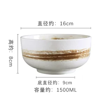 Populiarus Japonų Delfinų Kaulų Lamian Makaronų Sriuba Komercinės Keramikos Ryžių Makaronų Dubenį keramikos vakarienė nustatyti japonų stalo