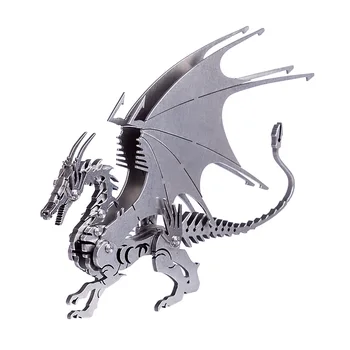 Dragon Puzzle 3D Nerūdijančio Plieno 