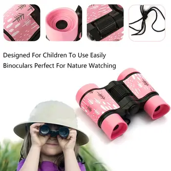 HD Okuliaro Optinis Tikslas Objektyvas 4x30 8x22 5×30FMC Žiūronai Plastikiniai Vaikų Teleskopas Vaikams Kompaktiškas Lauko Žaislai, Žaidimai