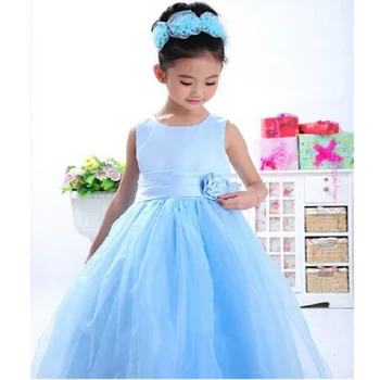 DOZ318 naujas stilius baby girl vasaros princesė krikšto pat šalies vaiko kostiumas vaikų drabužiai mergaitėms gimtadienio suknelės 2019