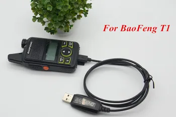 GERIAUSIAS Originalus BAOFENG USB Programavimo Kabelis BAOFENG BF-T1 UHF 400-470mhz mini walkie talkie radijas