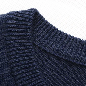 2020 m. Rudenį Atsitiktinis Vyrų Džemperis O-Kaklo Dryžuotas Slim Fit Knittwear Mens Megztiniai Puloveriai Megztinis Vyrams Traukti Homme M-3XL