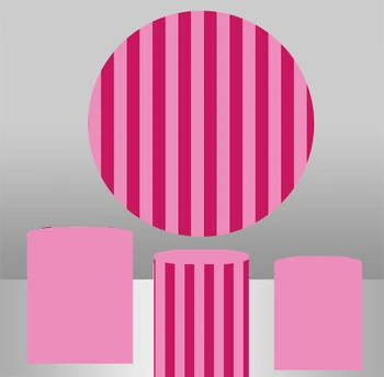 Rožinės juostelės Turas ratas fone baby shower mergina Fonas naujagimių gimtadienio stalo reklama plinth apima YY529