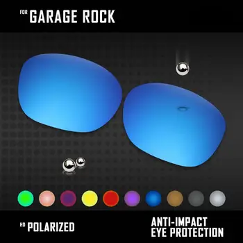 OOWLIT Lęšiai Endoprotezų Oakley Garage Rock OO9175 Poliarizuoti Akiniai nuo saulės - Kelių Spalvų