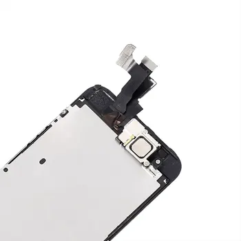 AAAA Kokybės pilnas komplektas LCD Ekranas iPhone SE Jutiklinis Ekranas skaitmeninis keitiklis Asamblėjos A1723 A1662 A1724 LCD +home mygtukas +priekinė kamera