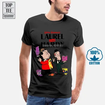 Laurel & Hardy V9 Plakatas Dtg Marškinėliai Balti Natūralios Visų Dydžių S 4Xl