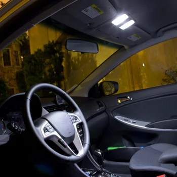 21x Baltas Interjeras, LED elektros Lemputes, Canbus Rinkinys Už 2009 M. 2010 M. 2011 m. 2012 Audi Q5 Aksesuarai Žemėlapis Dome Žingsnis Licenciją plokštelės šviesos Lempos