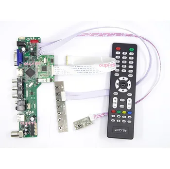 TV HDMI VGA LCD LED EDP PASIDARYK pats Valdytojas, valdybos 30pin N156BGE-E42/EA1 1366*768 skydelio ekrane stebėti