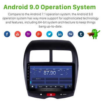 Seicane 2din Android 10.0 Wifi Galvos Vienetas Radijo Garso GPS Multimedijos Grotuvo CITROEN C4 2010-M. 