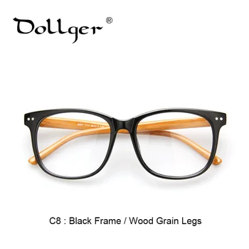 Dollger Unisex Mados paprastas ovalo formos veidrodis viso kadro akiniai, Akiniai Rėmeliai Moterų Kompiuterio Akiniai Vyrų Optinio Kadro s1276