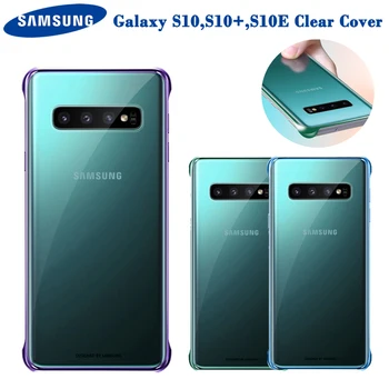 Originalus Samsung Telefonas, Aišku, Dangtelis Skirtas Samsung GALAXY S10 S10Plus S10E SM-G9730 SM-G9750 SM-G9750 TPU Mobiliojo Telefono Dangtelį 6 Spalvų