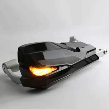 LED motociklo rankena vėjo skydas handguards Honda NC700X NC750X 2012-2019 būti signalinės Lemputės ir dieninės lempos
